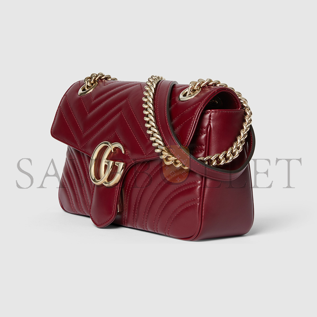 GUCCI GG MARMONT SMALL SHOULDER BAG 443497 (25*15*8cm)